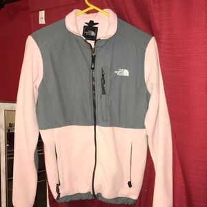 Pink Zip Up Northface Jacket